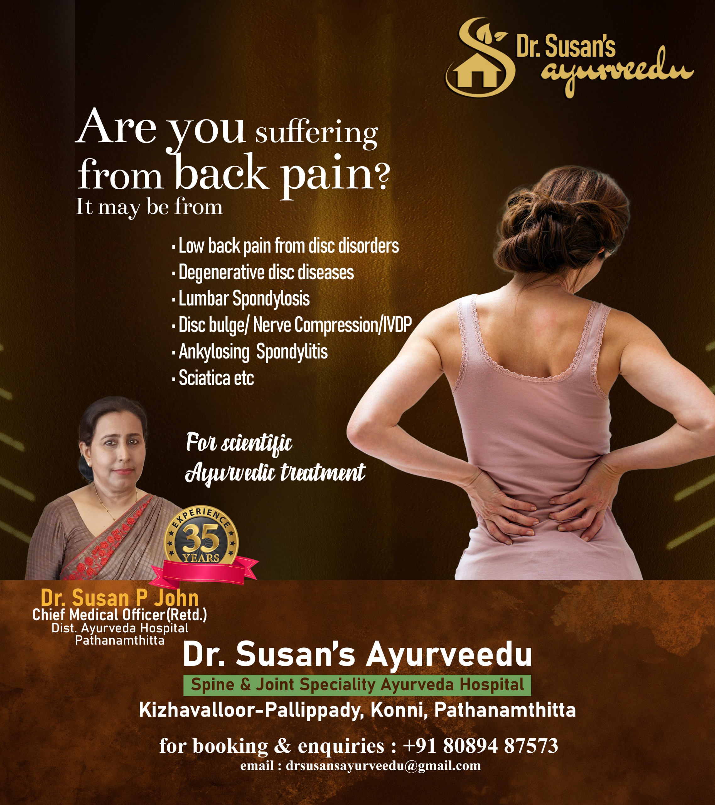 Back Pain & Disc Disorder Treatment